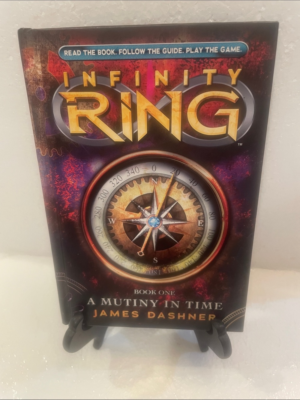 Scholastic Infinity Ring 1st edition hardback book one a mutiny in time Sealed